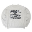 画像1: 90's HOUSE OF BLUES 両面プリントスウェット "MADE IN USA / JERZEES body" (1)
