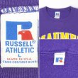 画像2: 90's RUSSELL カレッジプリント スウェット "MADE IN USA" (2)
