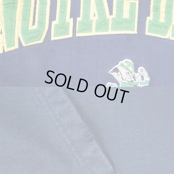 画像4: 00's COLLEGE ISSUE カレッジロゴ スウェットパーカー "NOTRE DAME" (4)