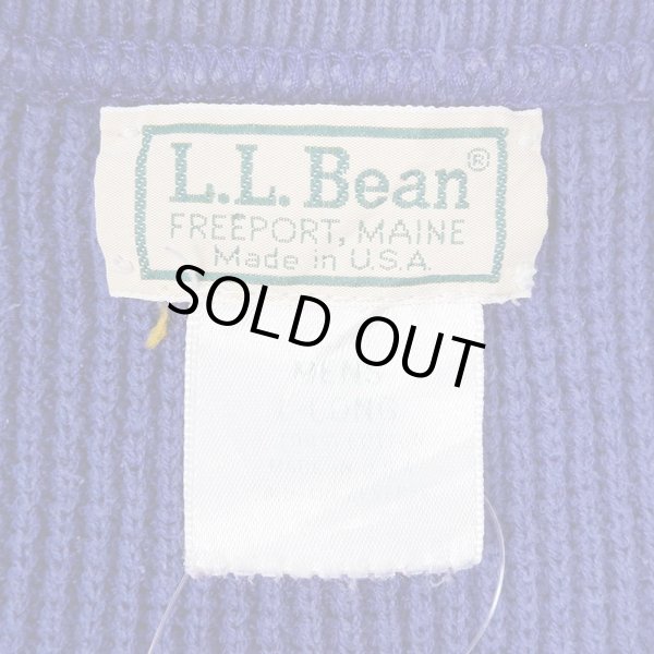 90's L.L.Bean コットン ジープニット “MADE IN USA