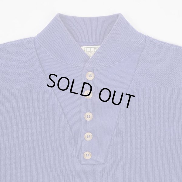 画像3: 90's L.L.Bean コットン ジープニット “MADE IN USA” (3)