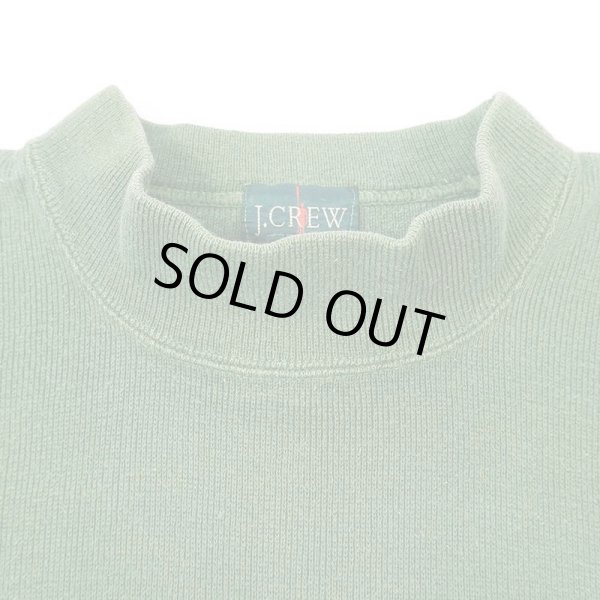 画像3: 90's J.CREW モックネック コットンニット "MADE IN USA" (3)