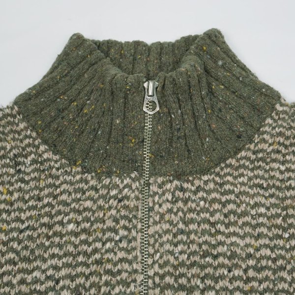 画像4: 00's OLD GAP ハーフジップ ウールニット (4)