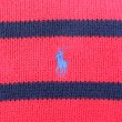 画像3: 90's Polo Ralph Lauren ボーダー柄 コットンニット (3)