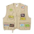 画像1: 80-90's STREAM DESIGNS フィッシングベスト "Full Patch Custom" (1)
