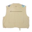 画像2: 80-90's STREAM DESIGNS フィッシングベスト "Full Patch Custom" (2)