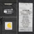画像2: 00's Carhartt ギリアムベスト "BLACK" (2)