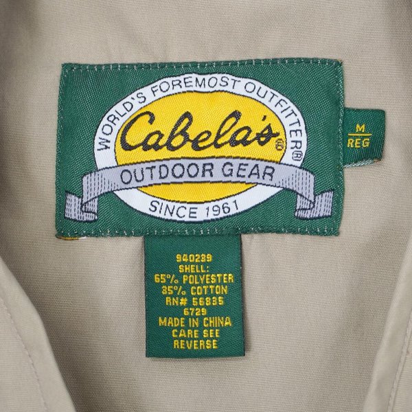 画像3: 00's Cabela's フィッシングベスト (3)