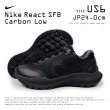 画像1: 日本未発売 NIKE React SFB Carbon Low “BLACK / US6” (1)