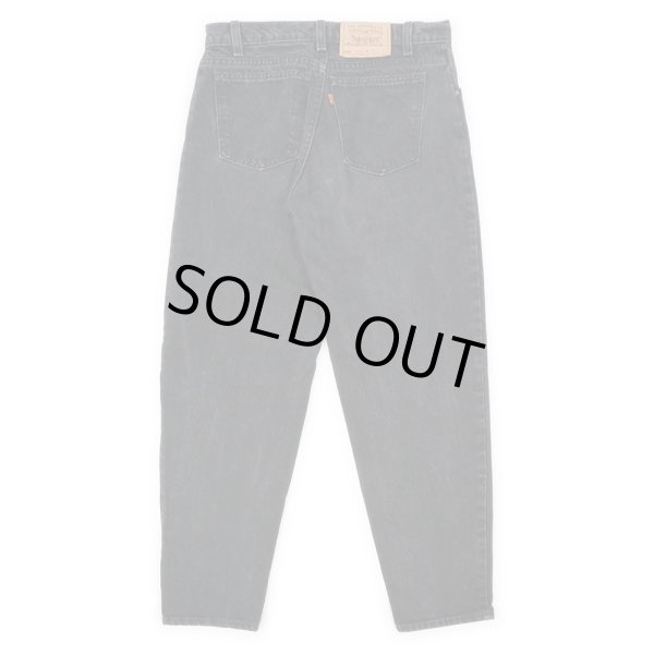 画像2: 90's Levi's 550 ブラックデニムパンツ "MADE IN USA" (2)