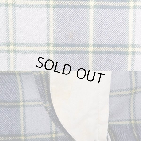 画像4: 70's CORBIN タータンチェック柄 ウールパンツ (4)