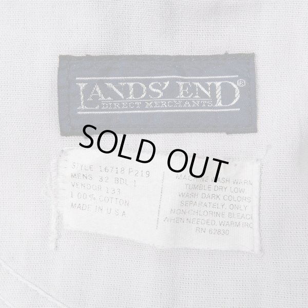 画像3: 90's LANDS' END 先染めブラックデニムパンツ “MADE IN USA” (3)