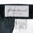 画像3: 90-00's Eddie Bauer 2タック 太畝コーデュロイトラウザー "BLACK" (3)