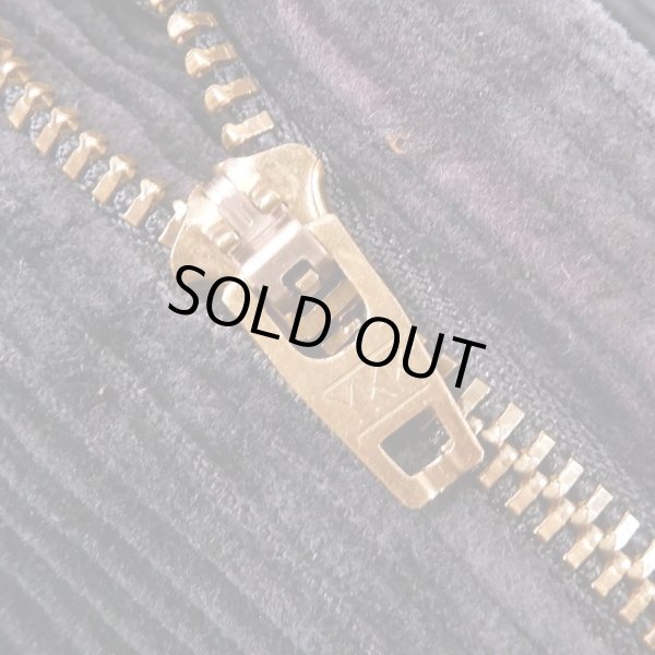 画像4: 90-00's Eddie Bauer 2タック 太畝コーデュロイトラウザー "BLACK" (4)