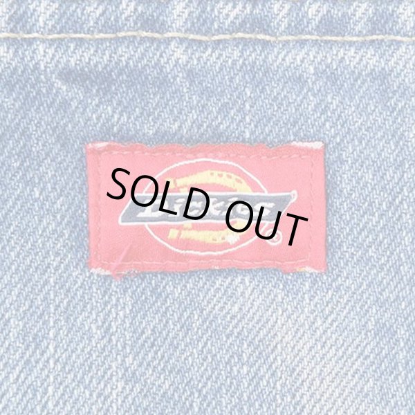 画像3: 00's Dickies ダブルニー デニムワークパンツ "Ｗ34 L30" (3)