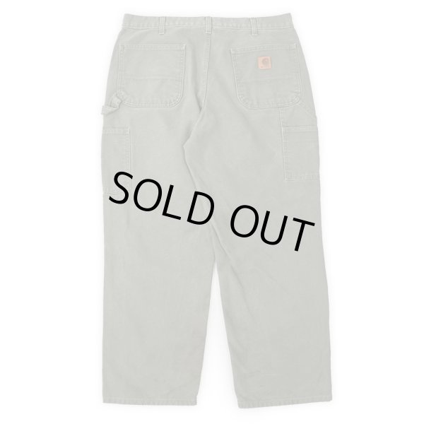 画像2: 00's Carhartt ダック ペインターパンツ “MOSS GREEN / W36 L30” (2)