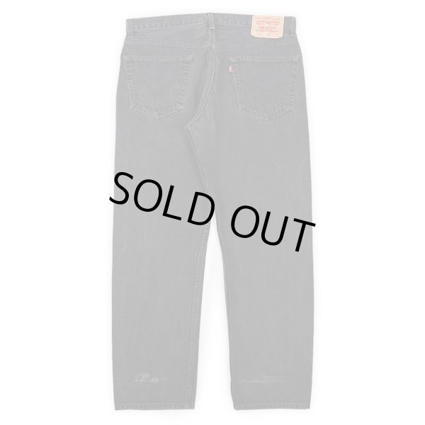 画像2: 00's Levi's 505 ブラックデニムパンツ "W34 L30" (2)