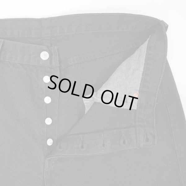 画像5: 00's Levi's 501 ブラックデニムパンツ "W36 L32" (5)