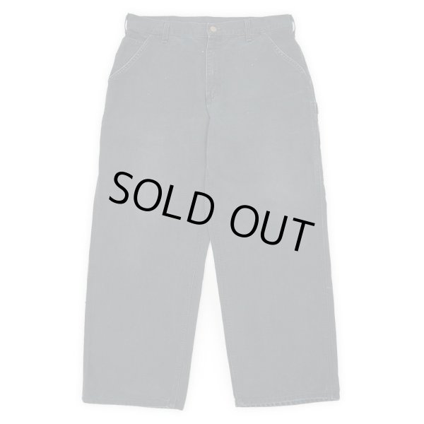 画像2: 00's Carhartt ダックペインターパンツ "B11 BLK / W36 L30" (2)