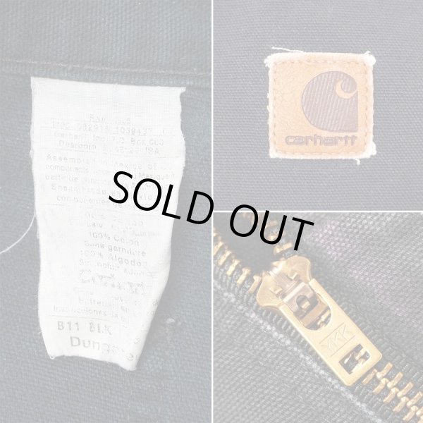 画像3: 00's Carhartt ダックペインターパンツ "B11 BLK / W36 L30" (3)