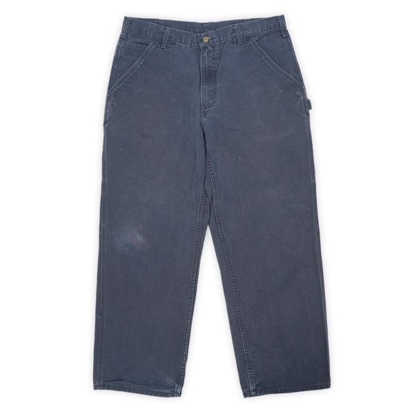 画像1: 00's Carhartt ダックペインターパンツ "B11 MDT / W36 L30" (1)