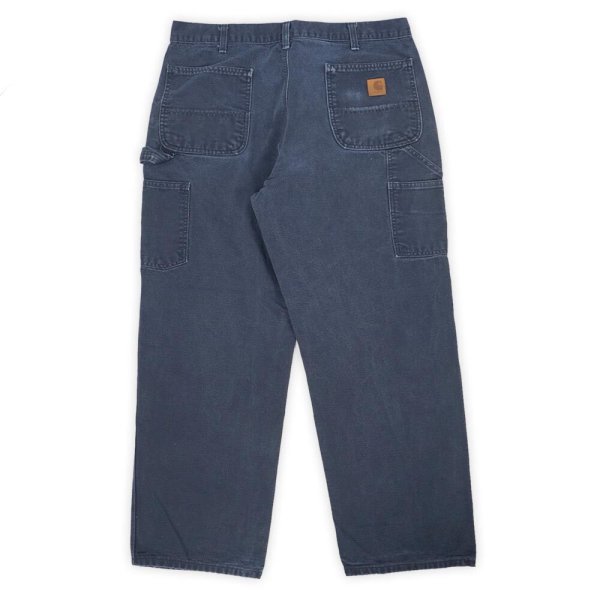 画像2: 00's Carhartt ダックペインターパンツ "B11 MDT / W36 L30" (2)