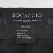 画像3: 90-00's BOCACCIO UOMO 2タック スラックス "BLACK / W36 L30" (3)
