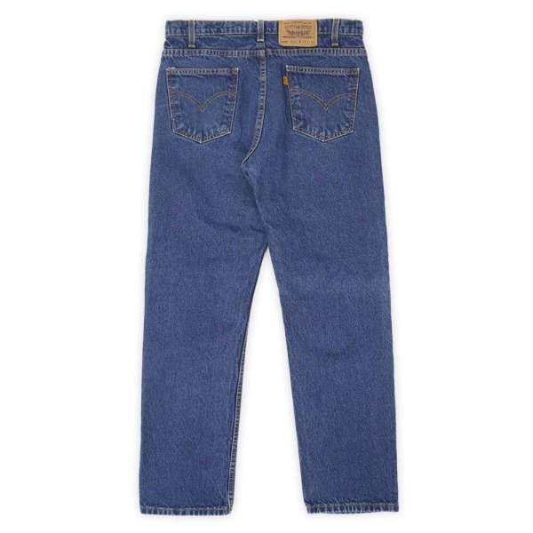 画像2: 90's Levi's 505 デニムパンツ "Orange Tab / W34 L30" (2)