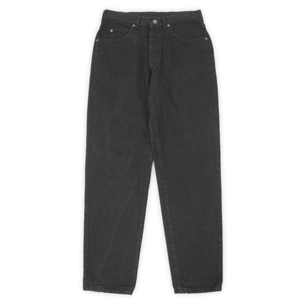 画像1: 90's Lee 208-5508 ブラックデニムパンツ "MADE IN USA / W32 L32" (1)