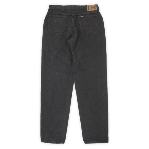 画像2: 90's Lee 208-5508 ブラックデニムパンツ "MADE IN USA / W32 L32" (2)