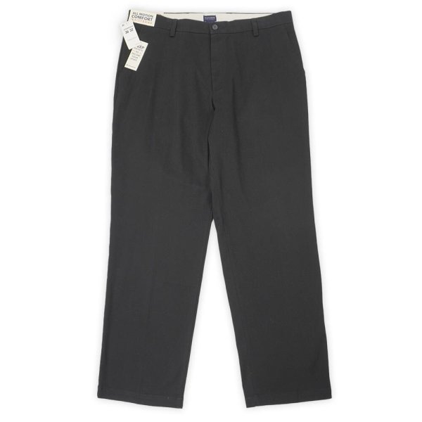 画像1: 00's DOCKERS ノータック チノトラウザー "DEADSTOCK / BLACK" (1)