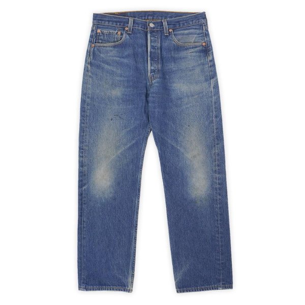 画像1: 90's Levi's 501 デニムパンツ "MADE IN USA / W34 L32" (1)