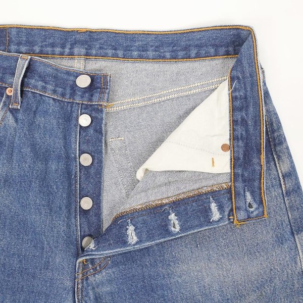 画像4: 90's Levi's 501 デニムパンツ "MADE IN USA / W34 L32" (4)