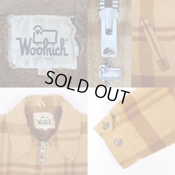 画像3: 70's WOOLRICH ボアライナー ウールジャケット (3)