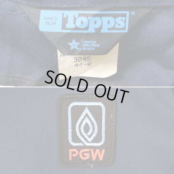 画像3: 80's Topps ライナー付き ワークジャケット "DEADSTOCK / MADE IN USA" (3)