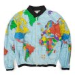 画像1: 90's TY-BREAKERS ペーパージャケット "世界地図柄" (1)
