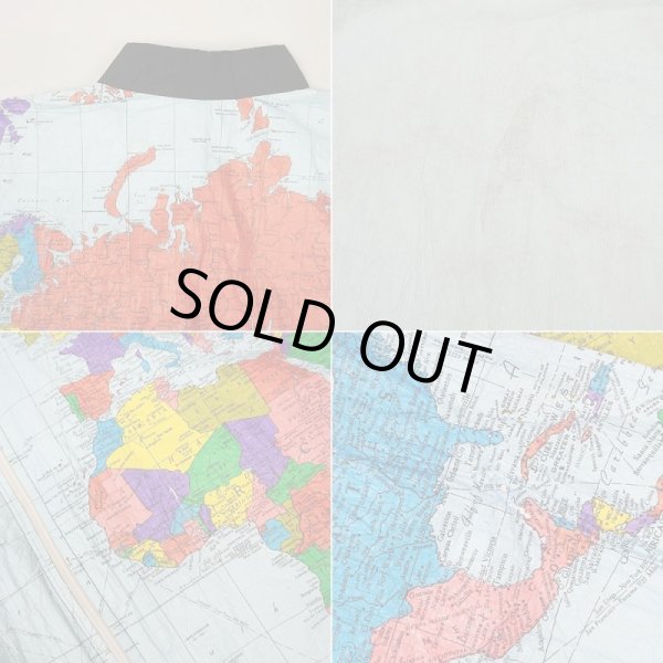 画像5: 90's TY-BREAKERS ペーパージャケット "世界地図柄" (5)