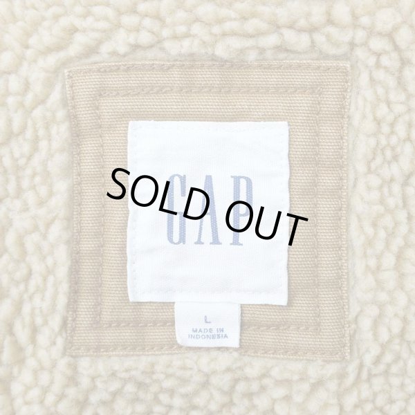 画像3: 00's OLD GAP ボアライナー デッキジャケット (3)