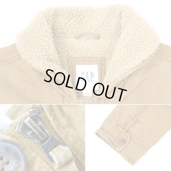 画像4: 00's OLD GAP ボアライナー デッキジャケット (4)