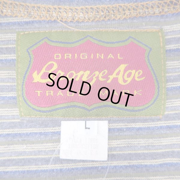 画像3: 90's Bronze Age マルチボーダーTシャツ “MADE IN USA” (3)