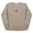 画像1: Early 00's HONDA ロゴプリント L/S Tシャツ (1)