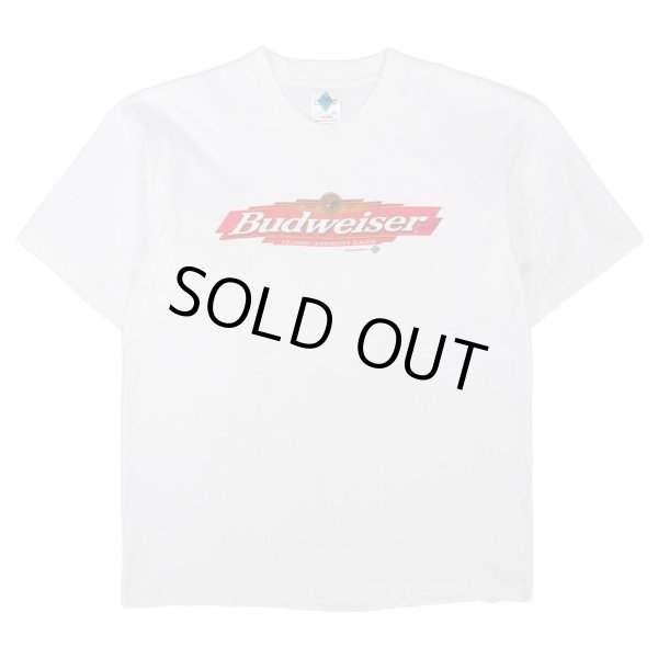 画像1: 90's Budweiser ロゴプリントTシャツ (1)