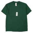 画像1: 90-00's JERZEES ポケットTシャツ "DEADSTOCK / GREEN" (1)