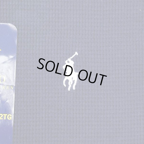 画像3: 00's Polo Ralph Lauren L/S コットンサーマル "DEADSTOCK" (3)