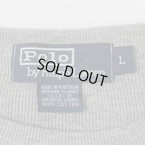 画像2: 90's Polo Ralph Lauren L/S ボーダーカットソー (2)