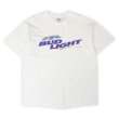 画像1: Late 90's BUD LIGHT ロゴプリントTシャツ (1)