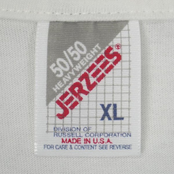 画像2: 90's JERZEES ブランクTシャツ "DEADSTOCK" (2)