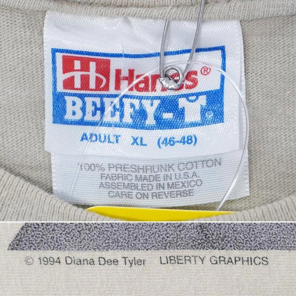 画像3: 90's LIBERTY GRAPHICS 両面プリントTシャツ "Hanes Body" (3)
