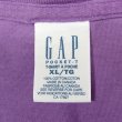 画像2: 90's OLD GAP ポケットTシャツ “MADE IN CANADA / PURPLE” (2)