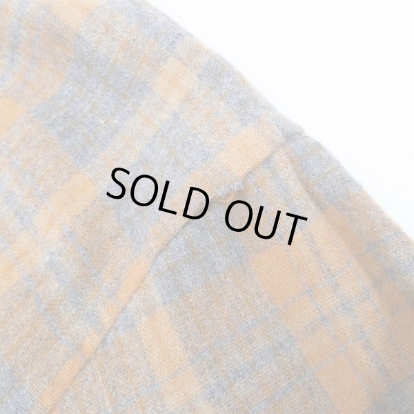 画像5: 60's WHITE FRONT オープンカラー ウールシャツ (5)